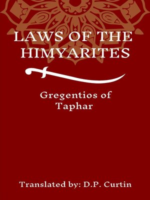cover image of Laws of the Himyarites